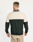 Hamilton Quarter Zip - Black/Sand