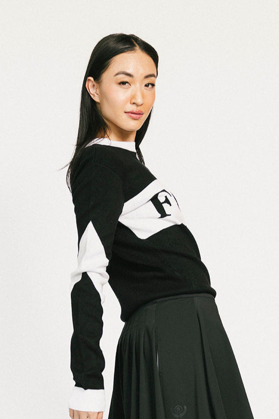 Fore Sweater - Black/White