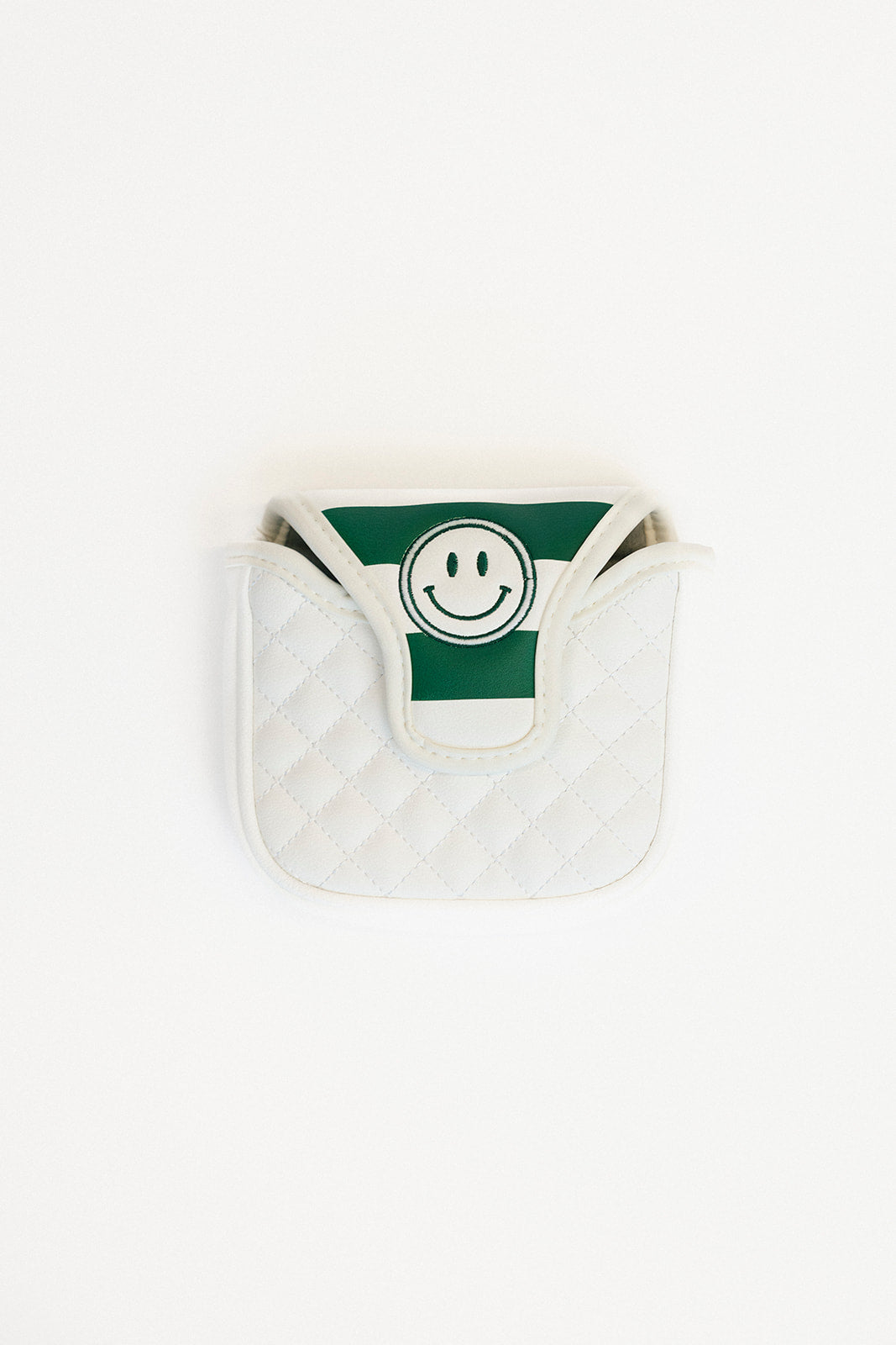 Mandy Mallet Cover - Green/White Stripes
