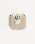 Mandy Mallet Cover - Sand/White Checkered