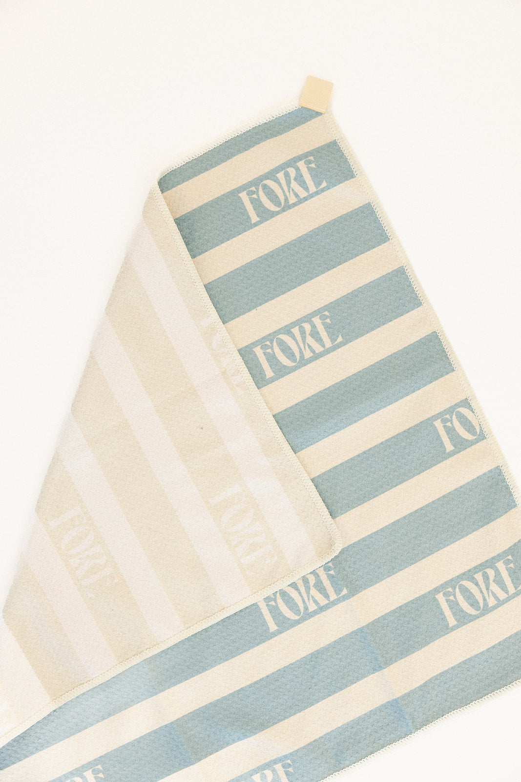 Golf Towel - Angora/White Fore
