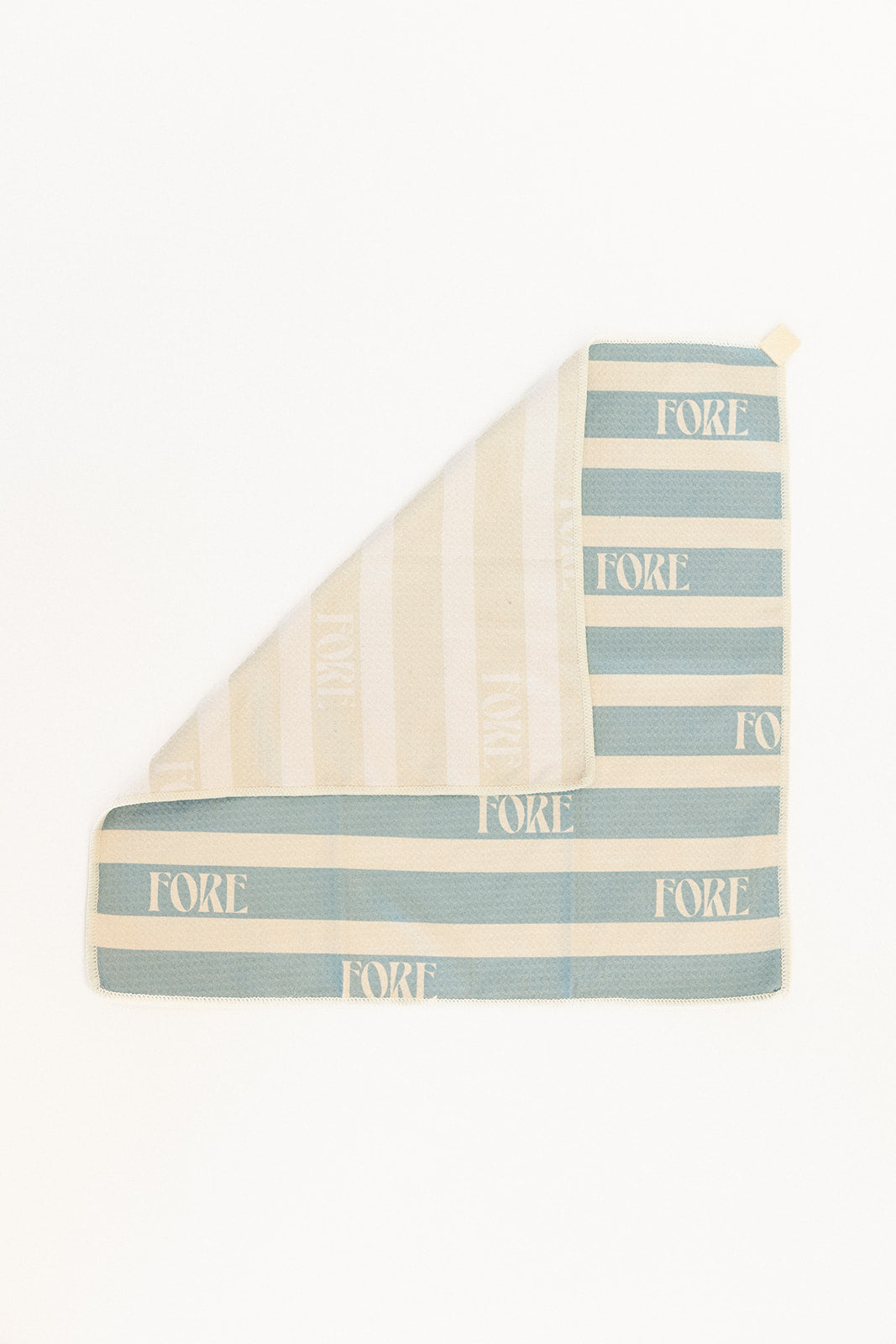 Golf Towel - Angora/White Fore