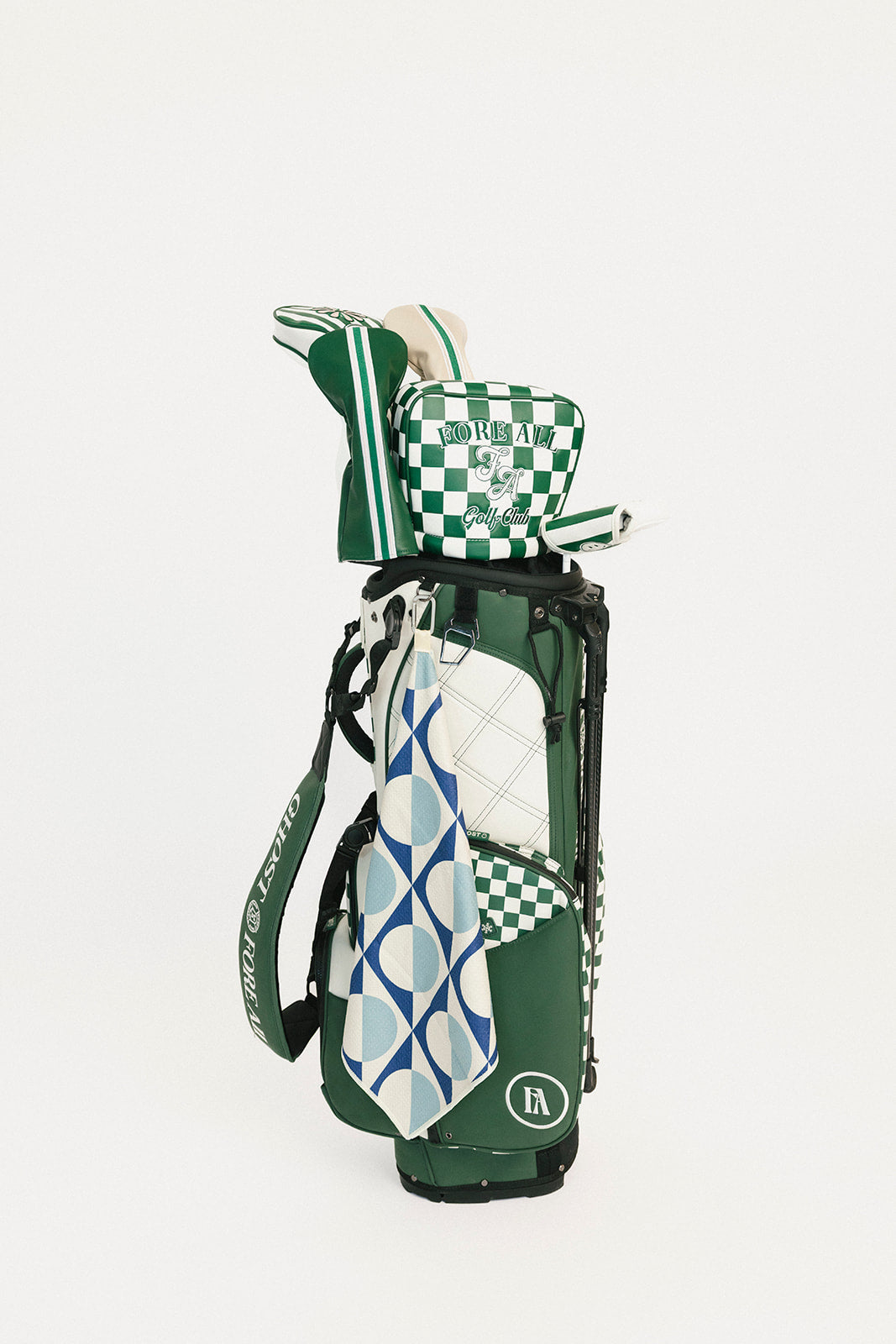 Golf Towel - Angora Retro