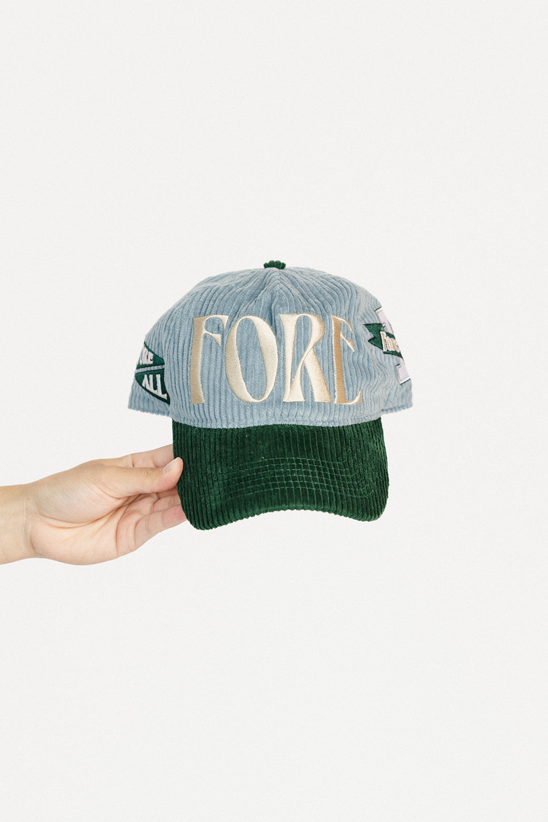 University Hat - Smoke Blue/Green