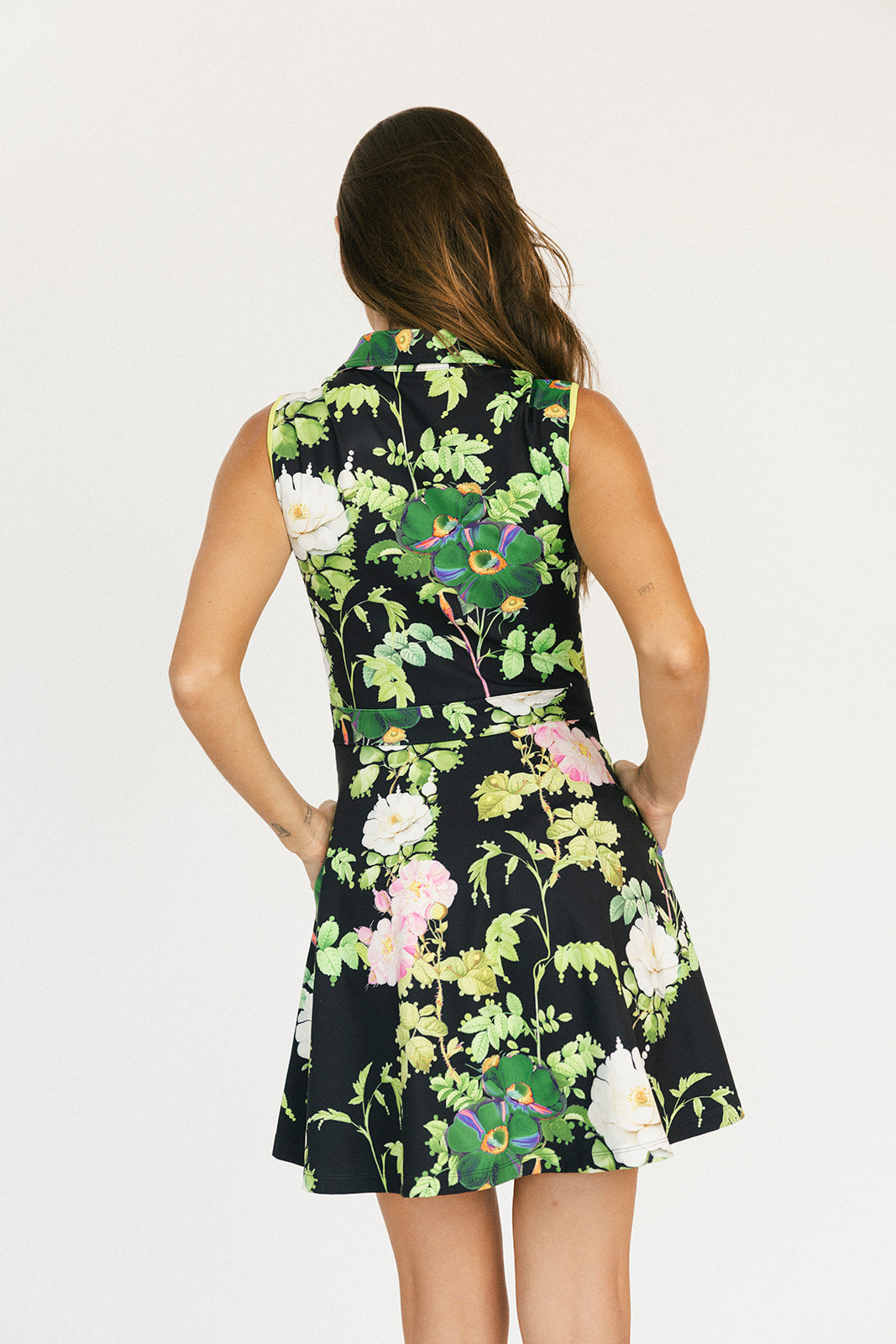 Jordan Dress - Black Floral