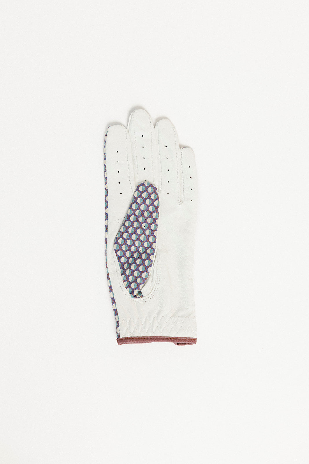 Golf Glove - Merlot Retro