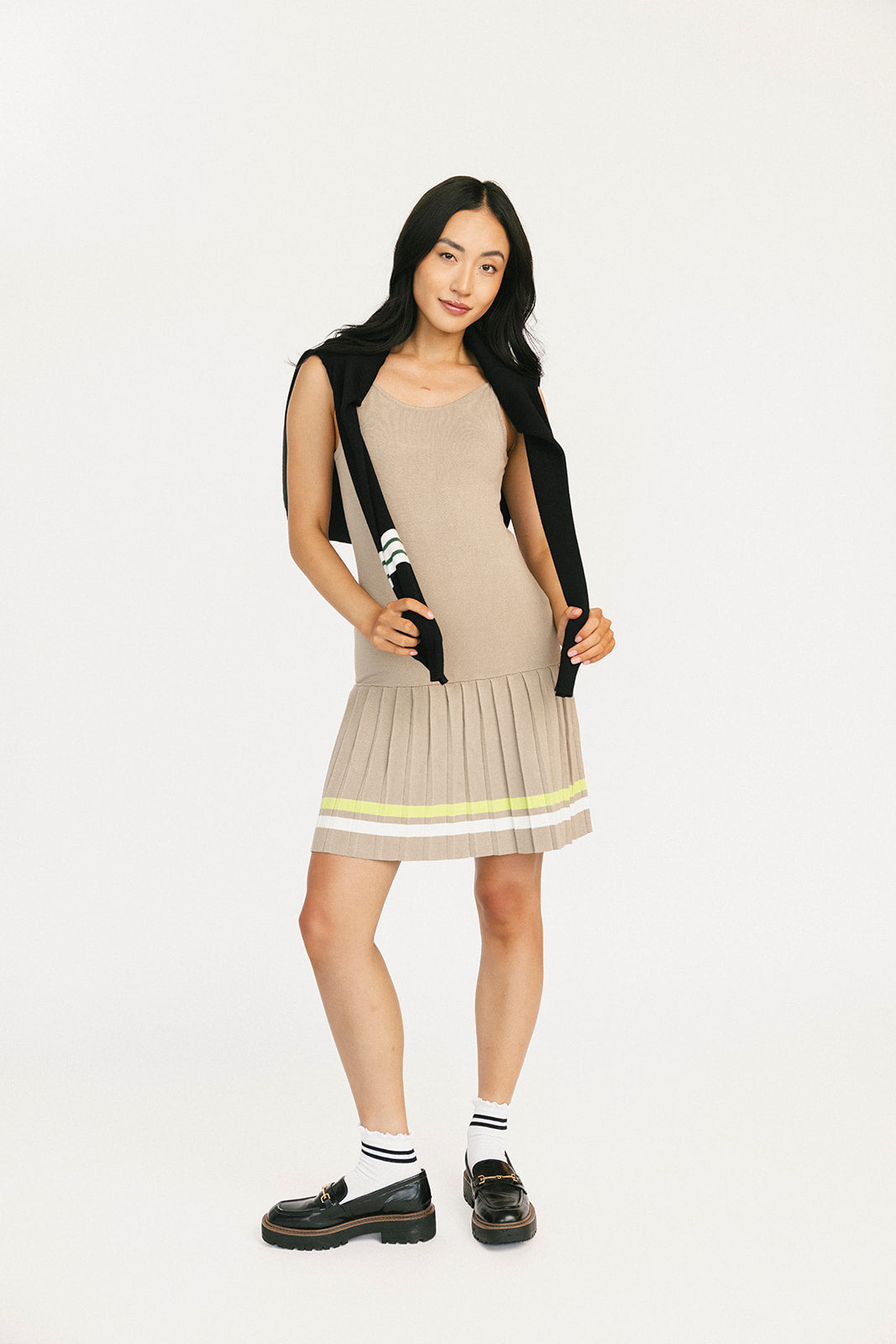 Rosewood Knit Dress - Savannah Tan