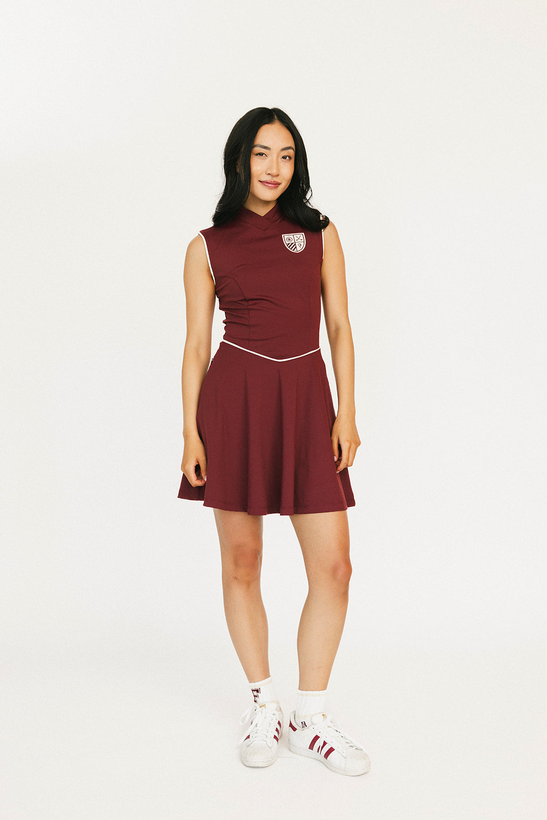Blaire Dress - Merlot