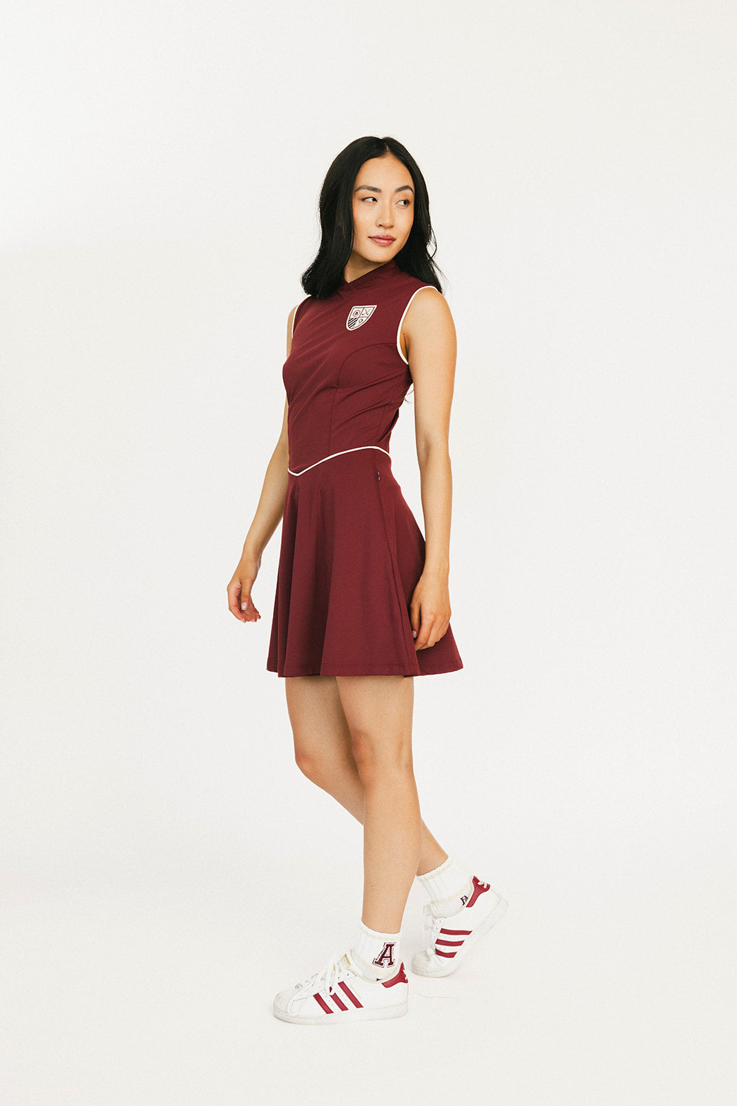 Blaire Dress - Merlot