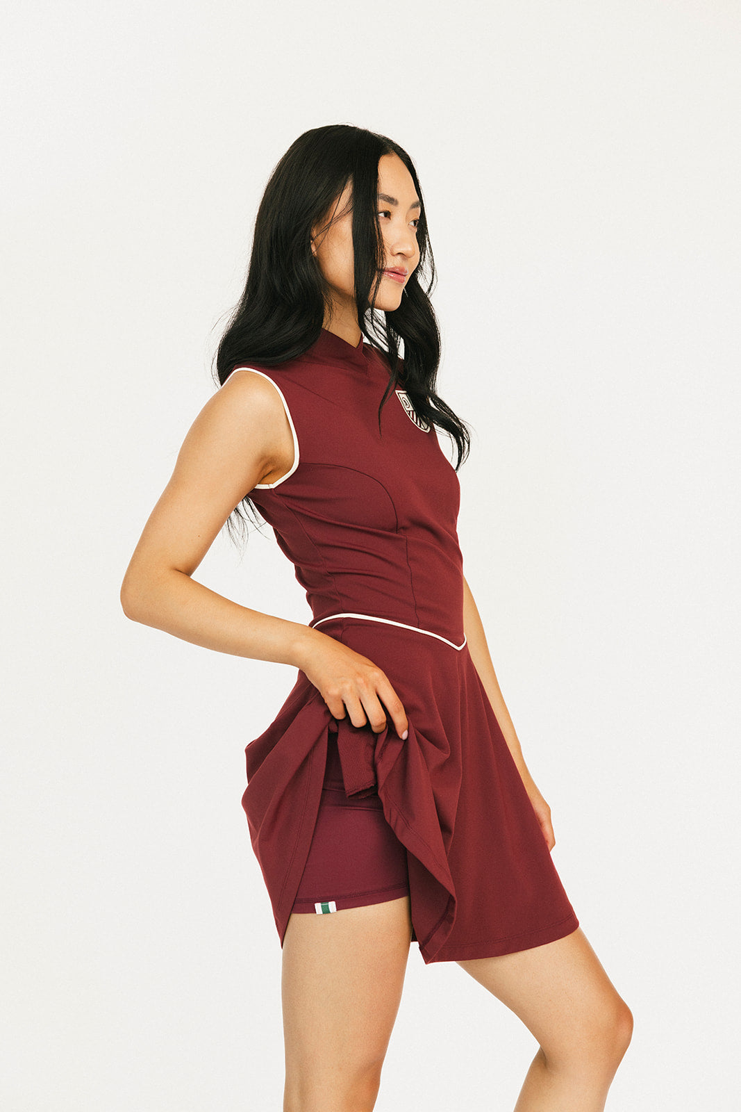 Blaire Dress - Merlot