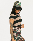 Sunshade Polo - Coal Black/Ginger Snap