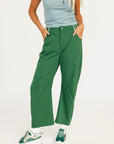 Bennett Barrel Pant - Green