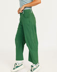Bennett Barrel Pant - Green