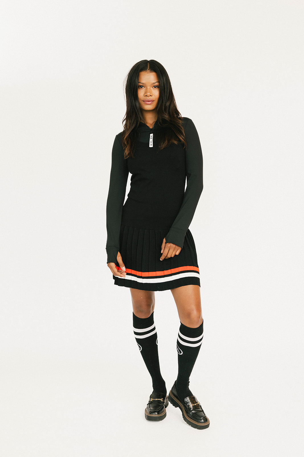 Rosewood Knit Dress - Coal Black