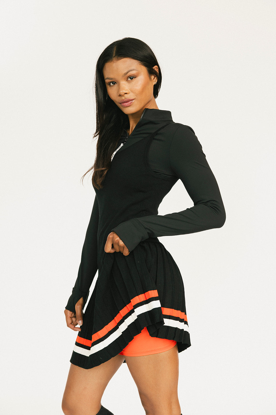Rosewood Knit Dress - Coal Black