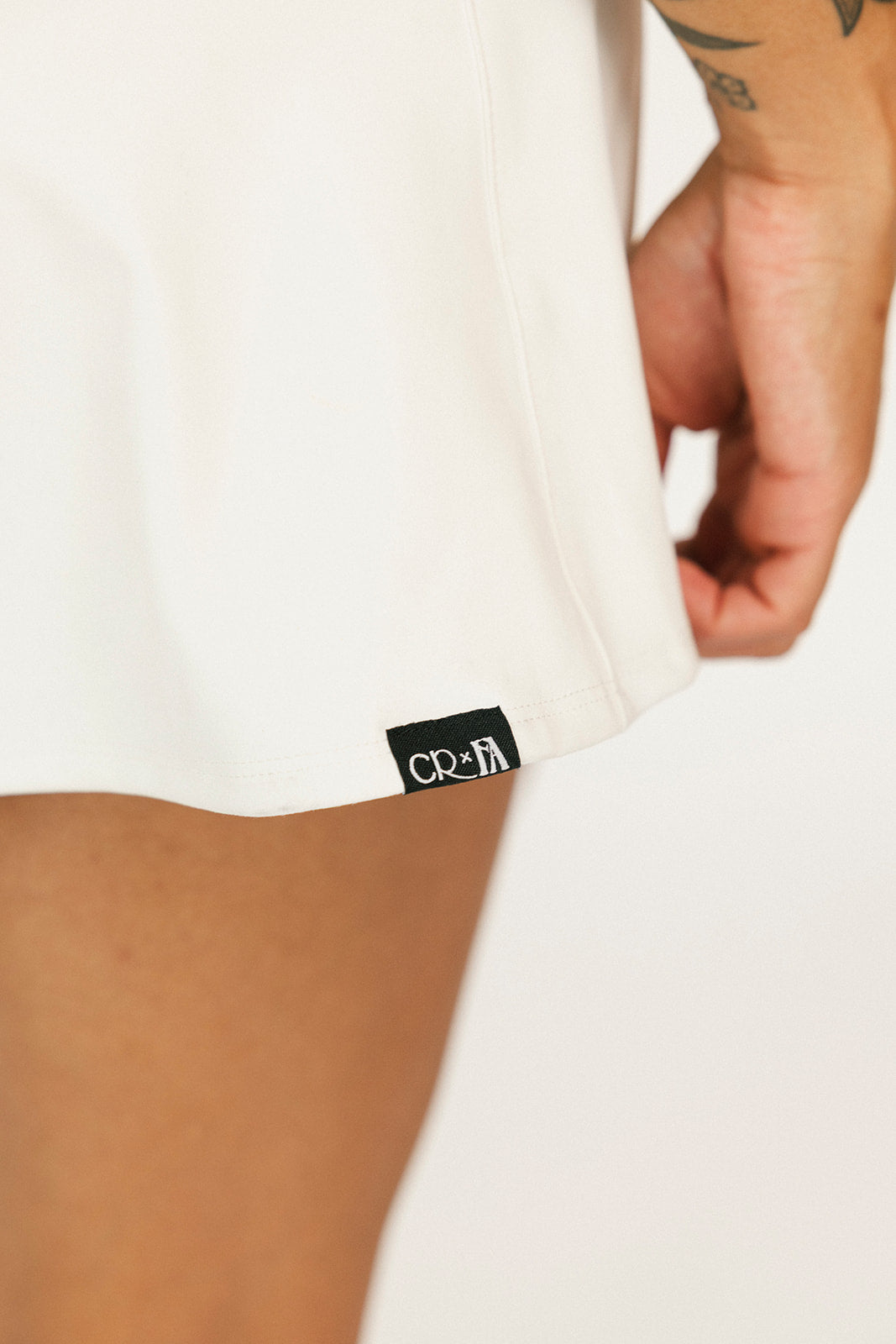 George Skirt - White