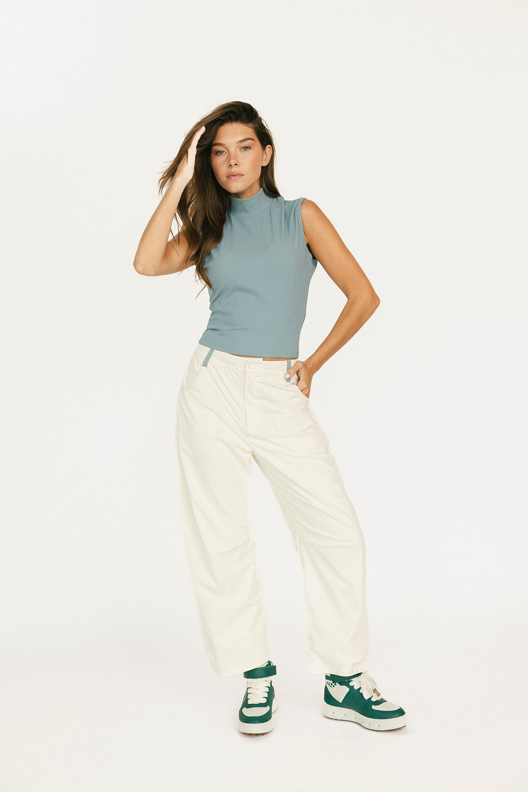 Bennett Barrel Pant - Angora