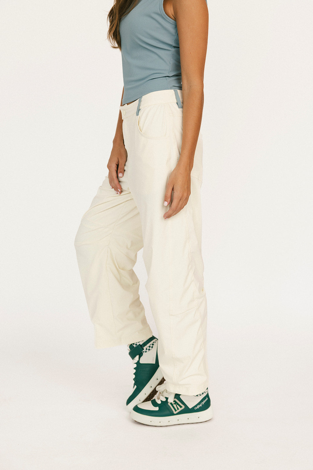 Bennett Barrel Pant - Angora