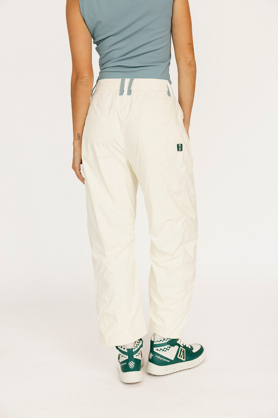 Bennett Barrel Pant - Angora