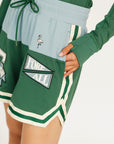 Fletcher Short - Green/Smoke Blue