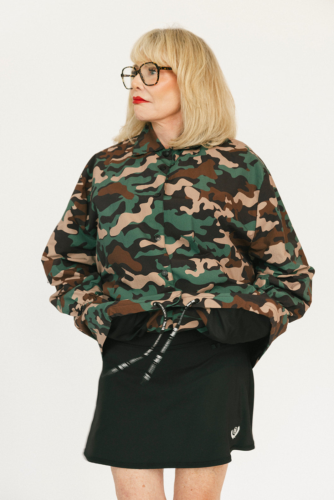 Fern Windbreaker - Ginger Snap Camo