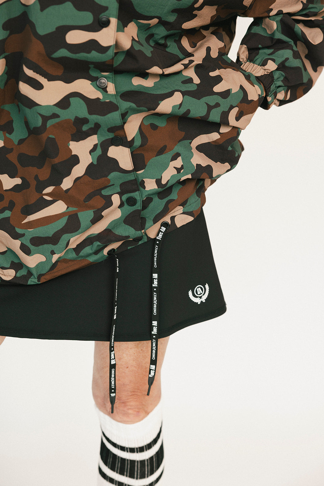 Fern Windbreaker - Ginger Snap Camo