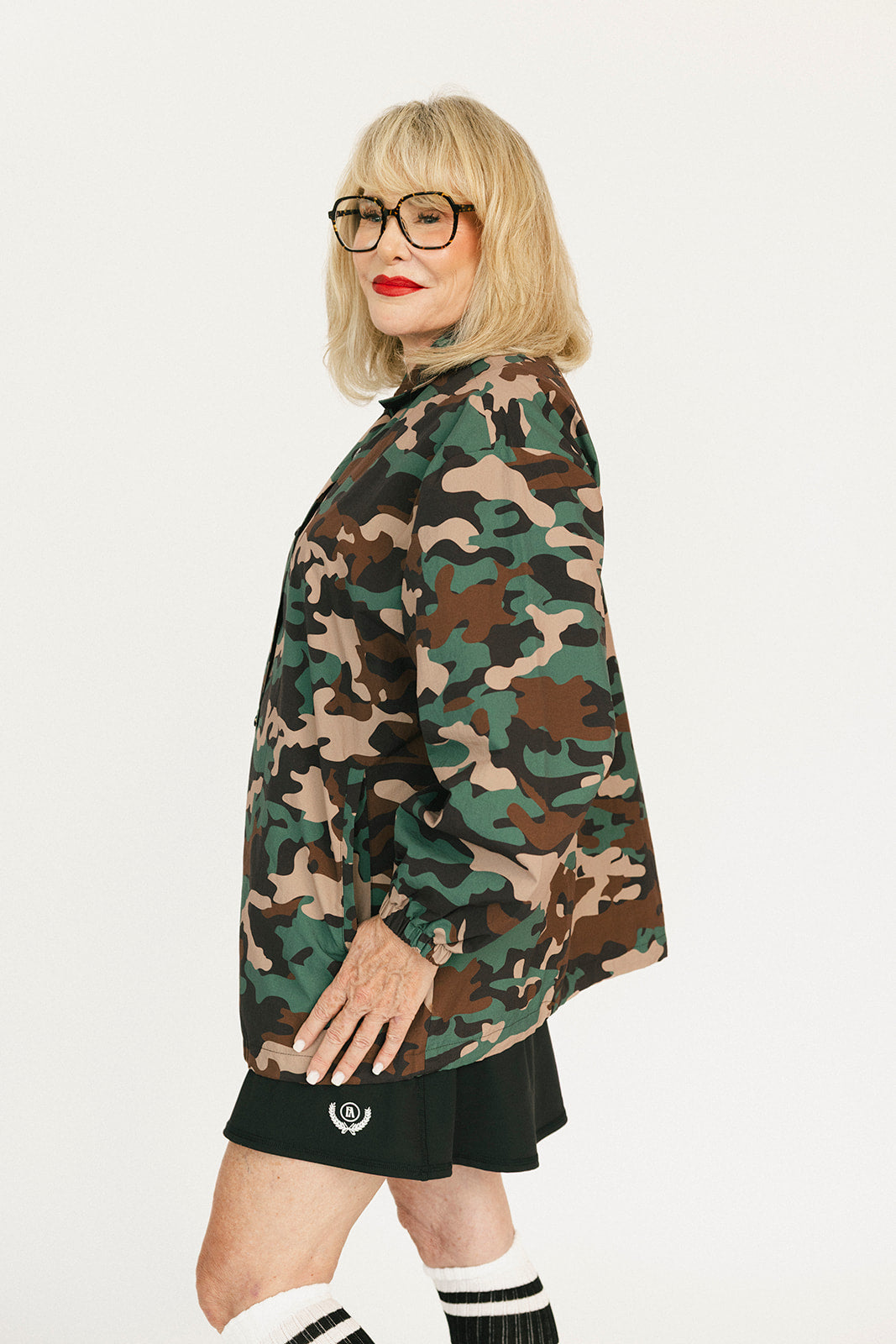 Fern Windbreaker - Ginger Snap Camo