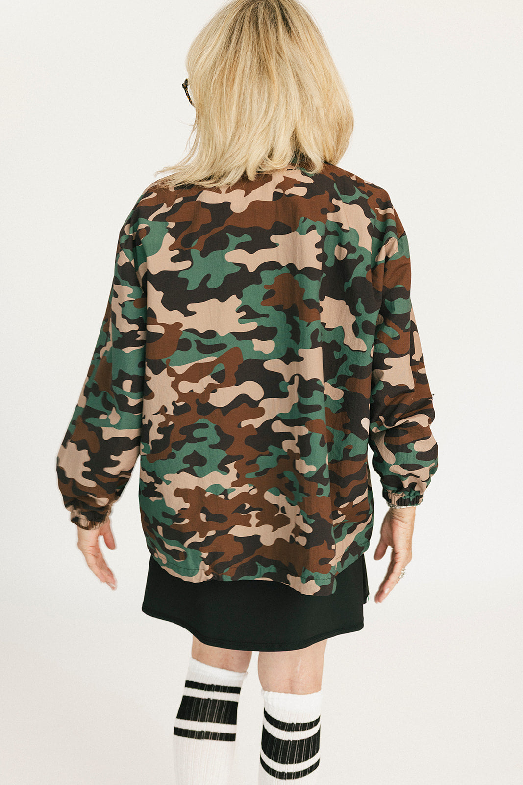 Fern Windbreaker - Ginger Snap Camo
