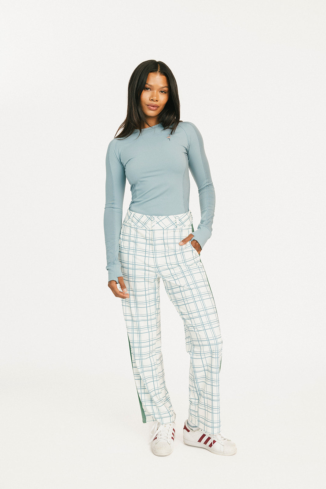 Sloan Pant - Smoke Blue
