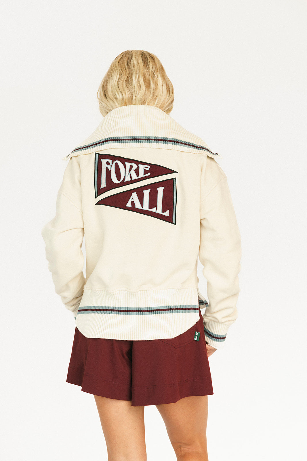 Harvard Half Zip - Angora