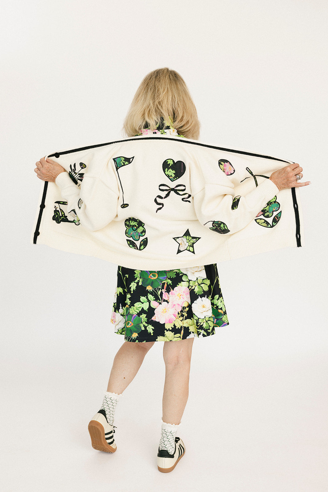 Icon Cardigan - White
