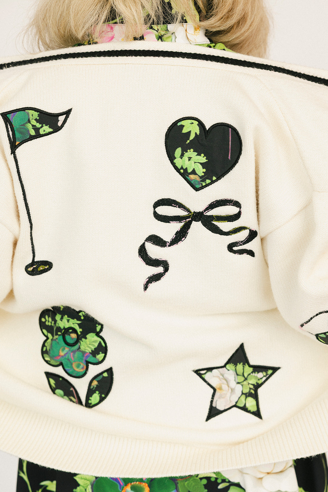 Icon Cardigan - White
