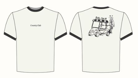 Country Club Tee - White