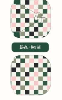 Mandy Mallet Cover - Barbie Checkered