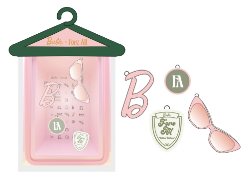 Barbie Shoe Charms - Multi