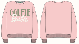 Golfie Barbie Crewneck - Pink