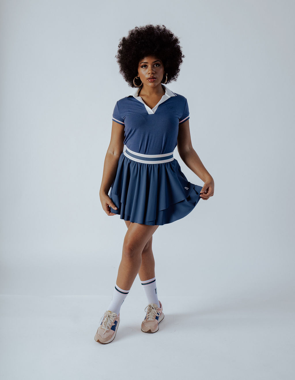 Rowie Skirt - Indigo