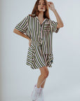 Willow Button Up - Striped