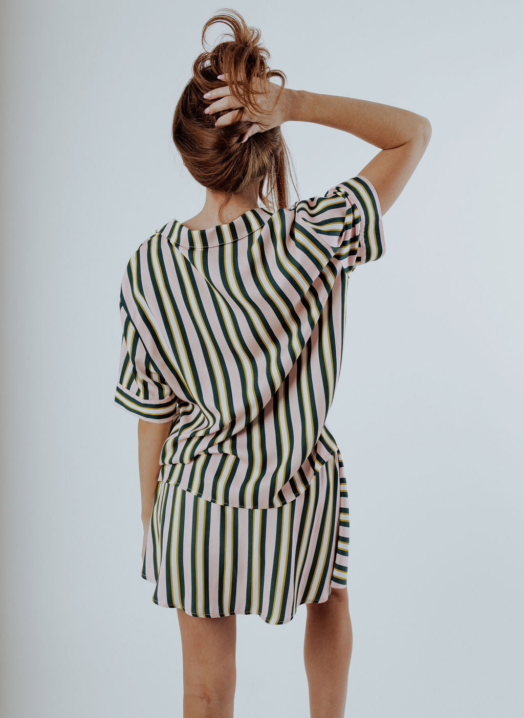Willow Button Up - Striped