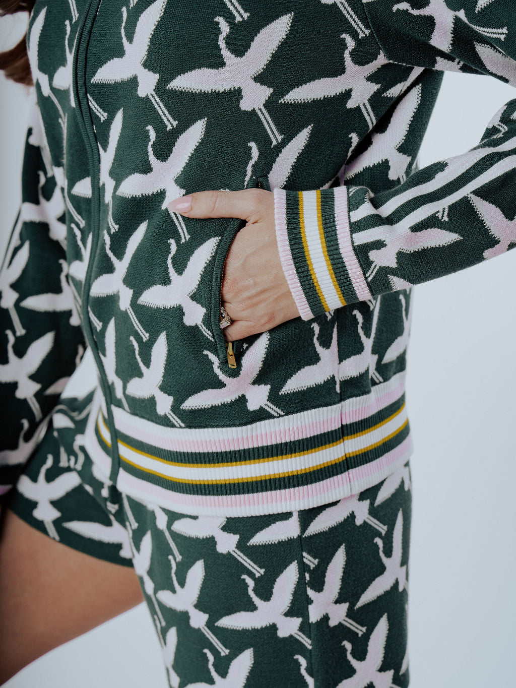 Flora Jacket - Flamingo