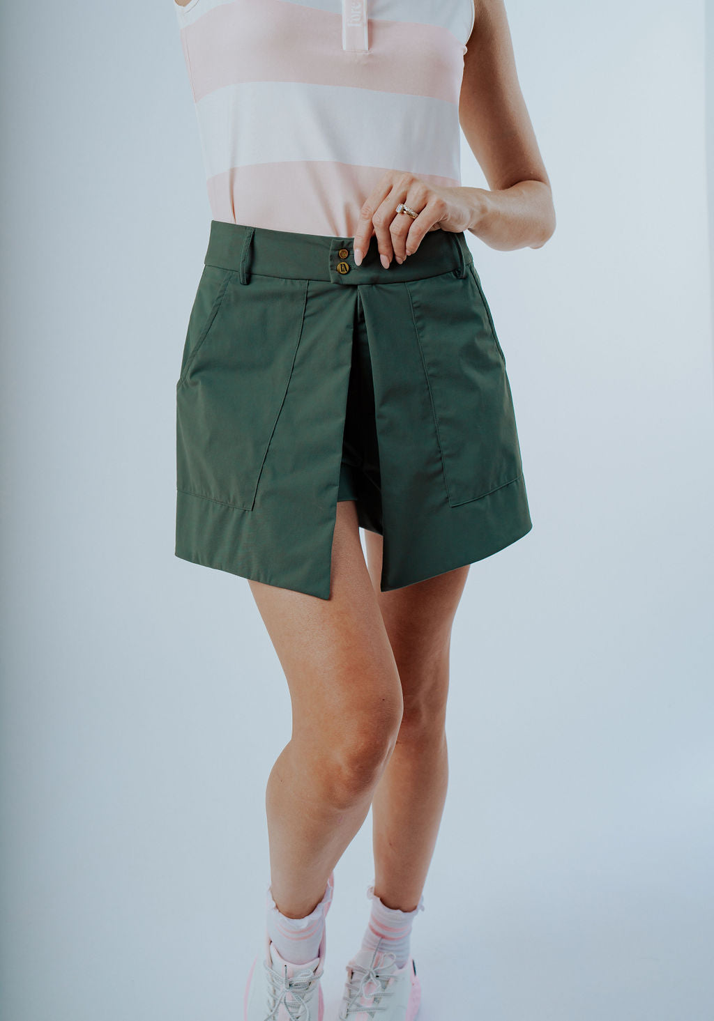 Donna Skort - Green