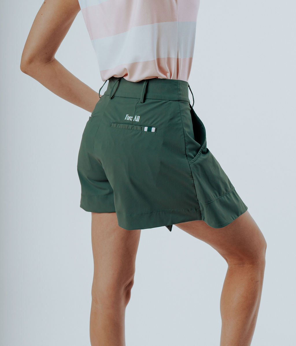 Donna Skort - Green