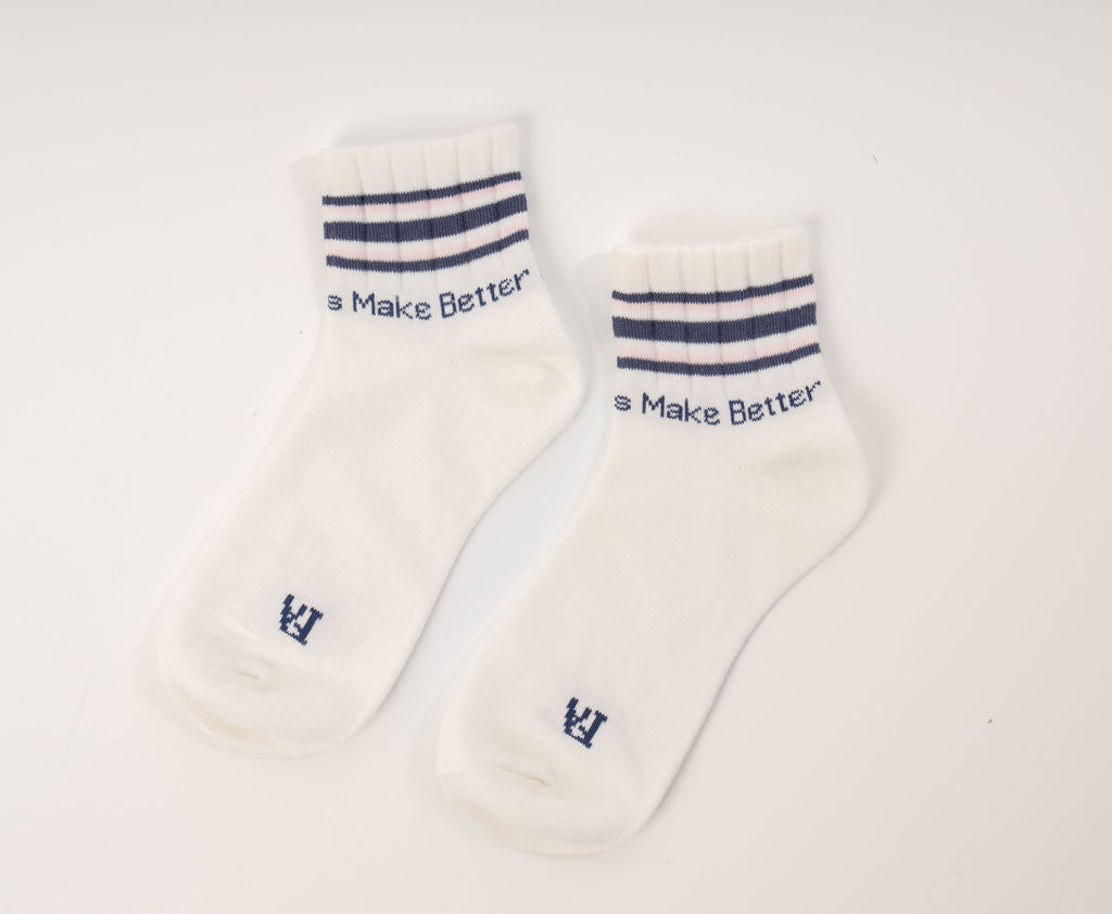 Trisha Sock - Indigo