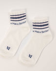 Trisha Sock - Indigo