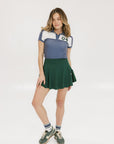 Angie Polo - Color Block Indigo