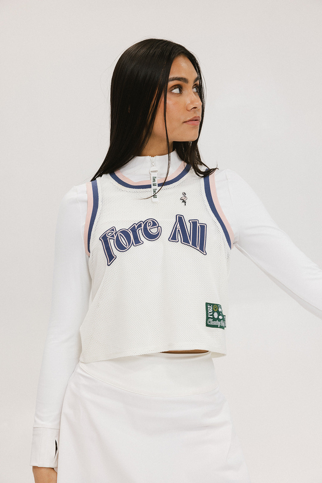 Ace Tank Top - White