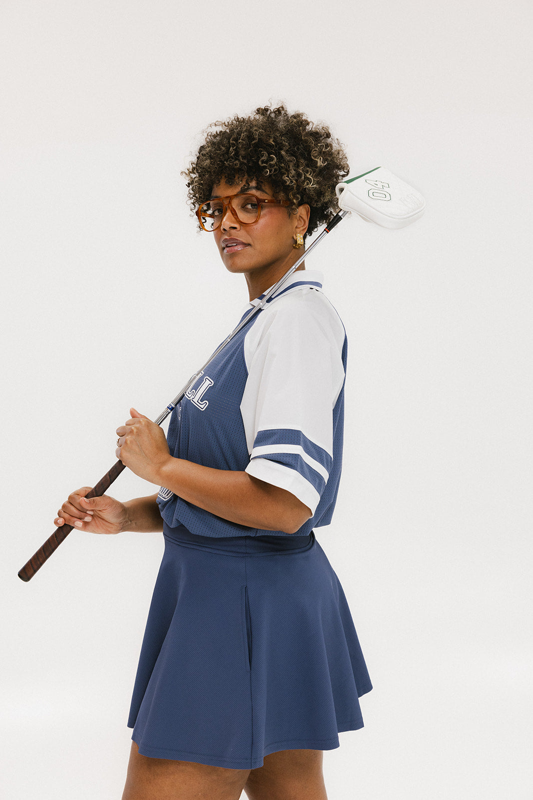 Ilona Warm-Up Polo - Indigo