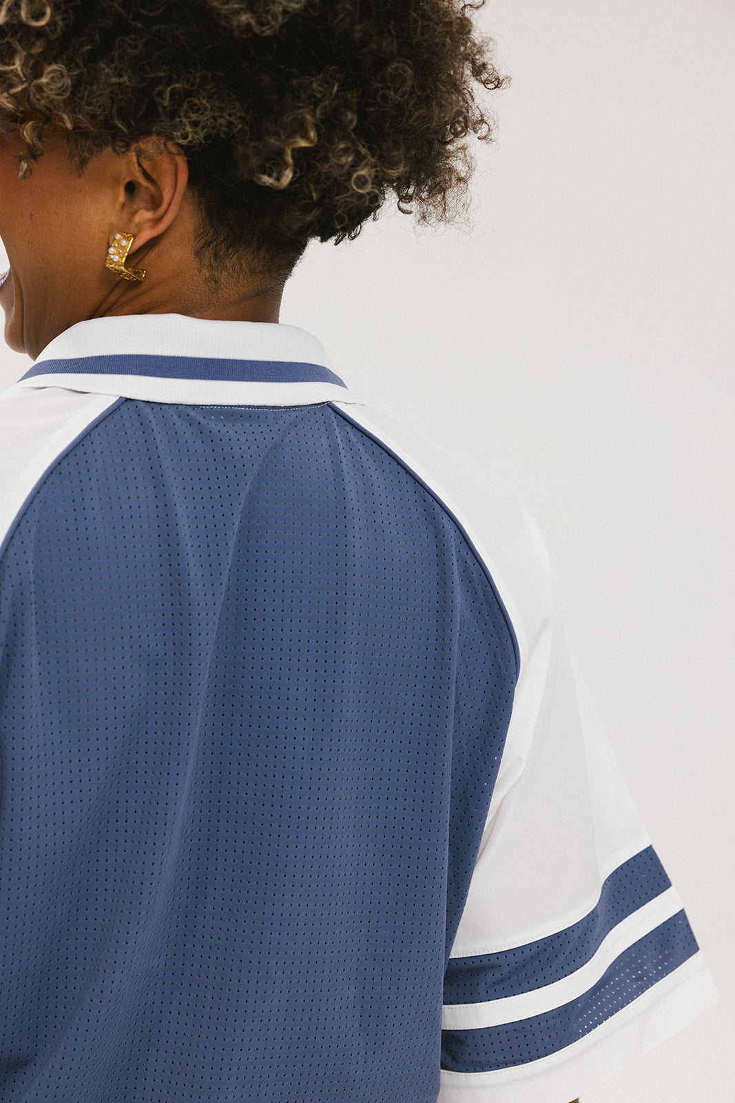 Ilona Warm-Up Polo - Indigo