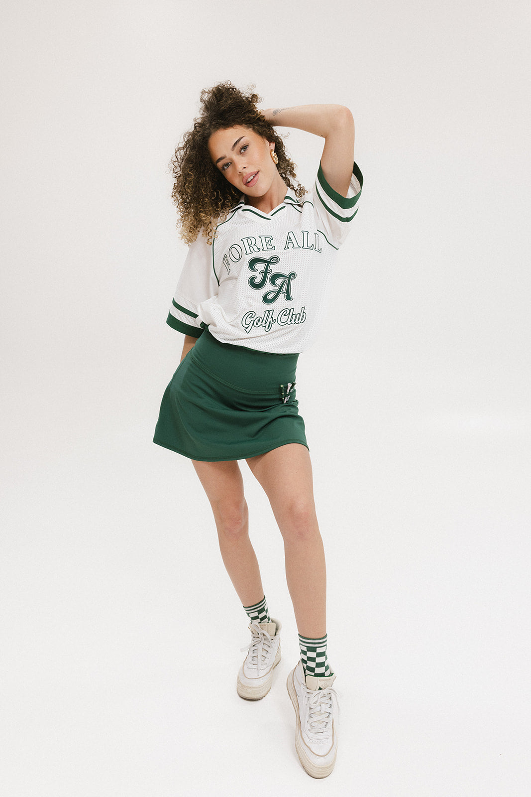 Ilona Warm-Up Polo - White