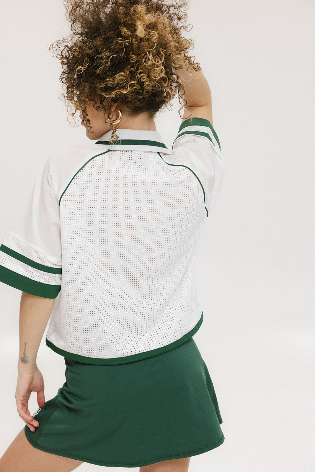 Ilona Warm-Up Polo - White